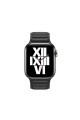​​​Apple Watch 42mm KRD-34 Deri Kordon ( KOYU YEŞIL )