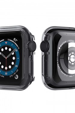 Apple Watch 42mm DubiCase Watch Gard 03 Kasa Koruyucu ( SIYAH )