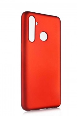 Realme 5 Pro Kılıf DubiCase Premier Silikon Kapak ( KIRMIZI )